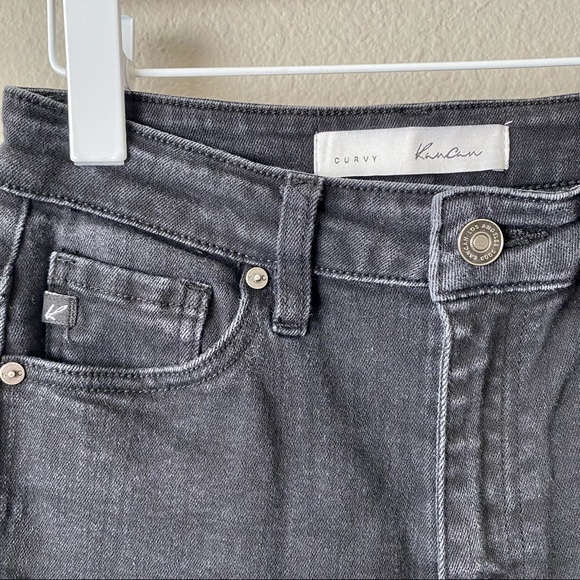 Kancan Stephine-Selma Curvy Fit High Rise Jeans B5 - Picture 4 of 6